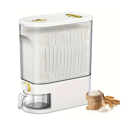 Rice Dispenser with Measuring Cup &Time Scale