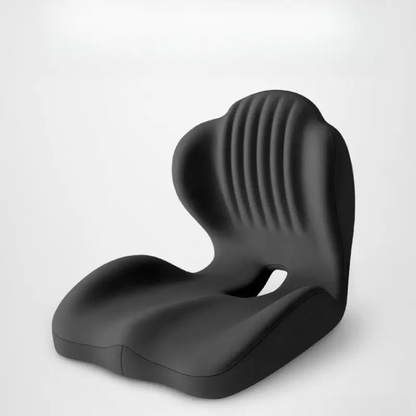 Ergonomic Memory Foam Seat Cushion with Lumbar & Back Support, Pressure Relief Coccyx Pad for Office Chair, Car Seat & Desk Chair