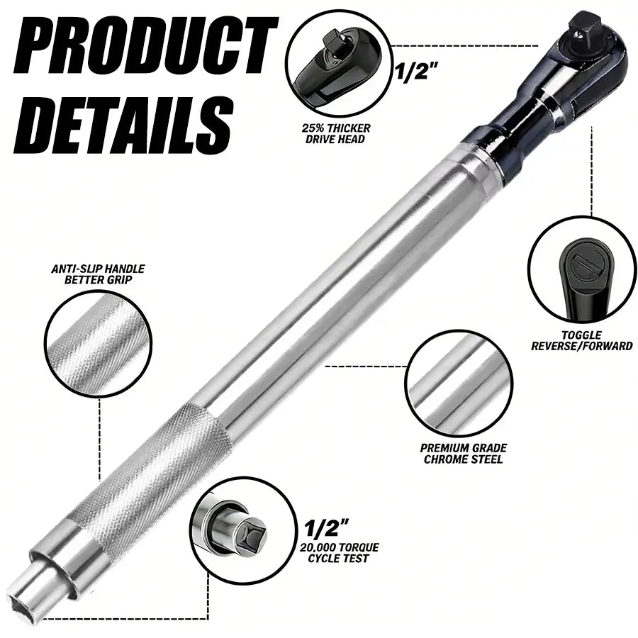 1/2 Inch Wrench Extension Bar
