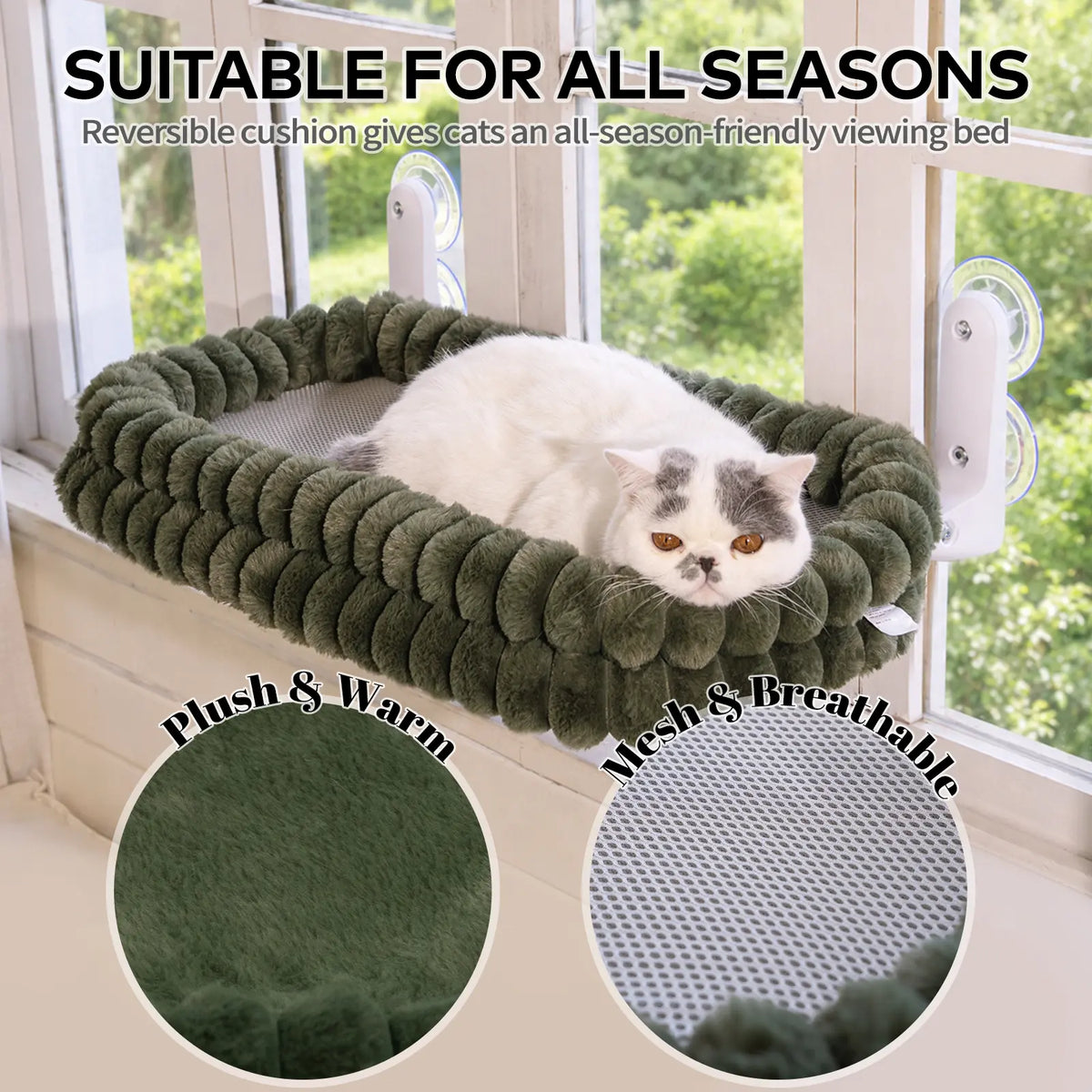 Foldable Window Cats-View Hammock
