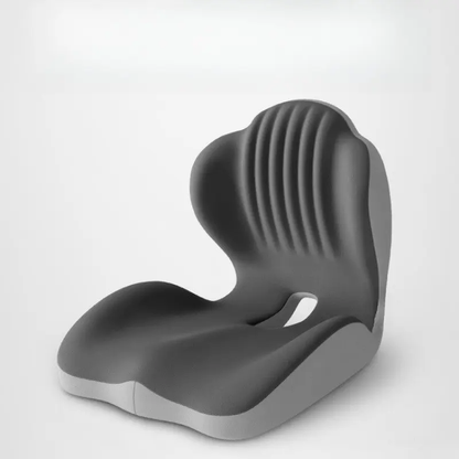 Ergonomic Memory Foam Seat Cushion with Lumbar & Back Support, Pressure Relief Coccyx Pad for Office Chair, Car Seat & Desk Chair