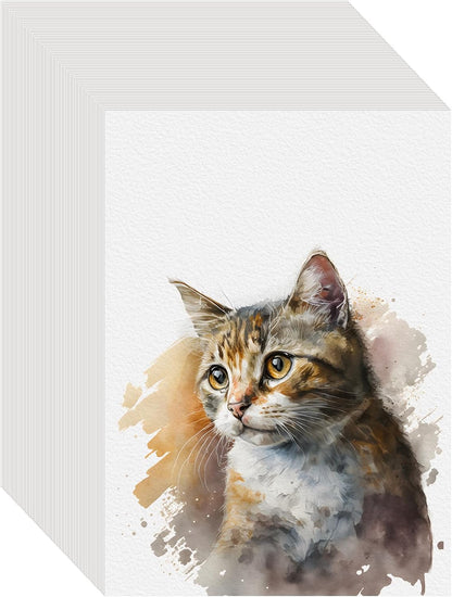 140 lb / 300 GSM Cold-Pressed Watercolor Paper