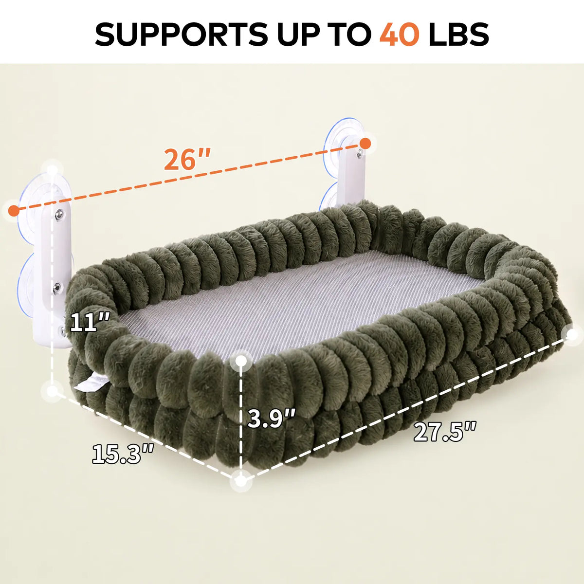 Foldable Window Cats-View Hammock