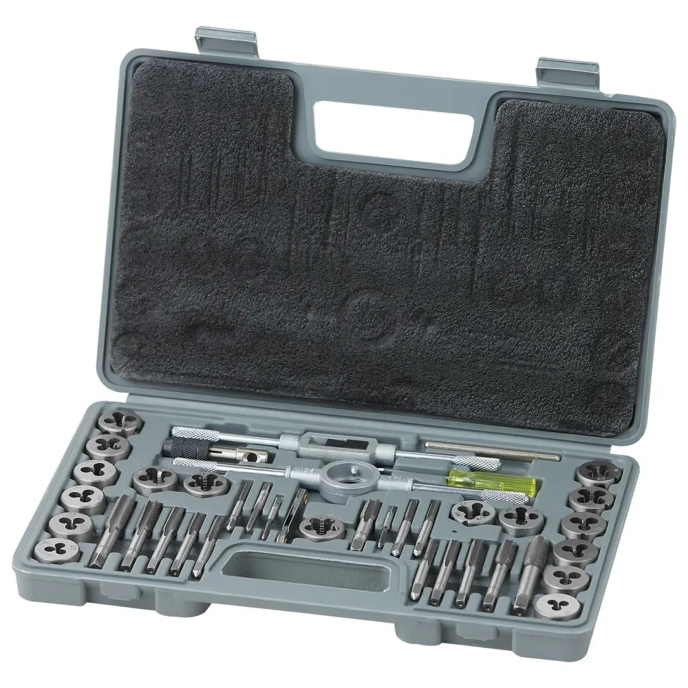 110PC Tap and Die Set, M2-M18 Bearing Steel Threading Tool