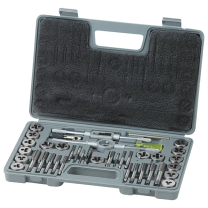 110PC Tap and Die Set, M2-M18 Bearing Steel Threading Tool