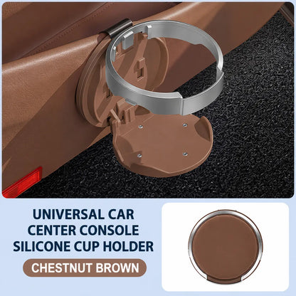 Universal Foldable Car Cup Holder with Hook
