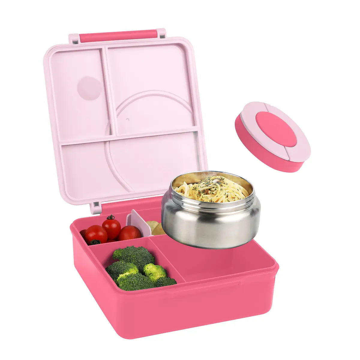 Sturdy Lightweight Airtight ThermalInsulation Bento Lunch Box - 4 Compartments