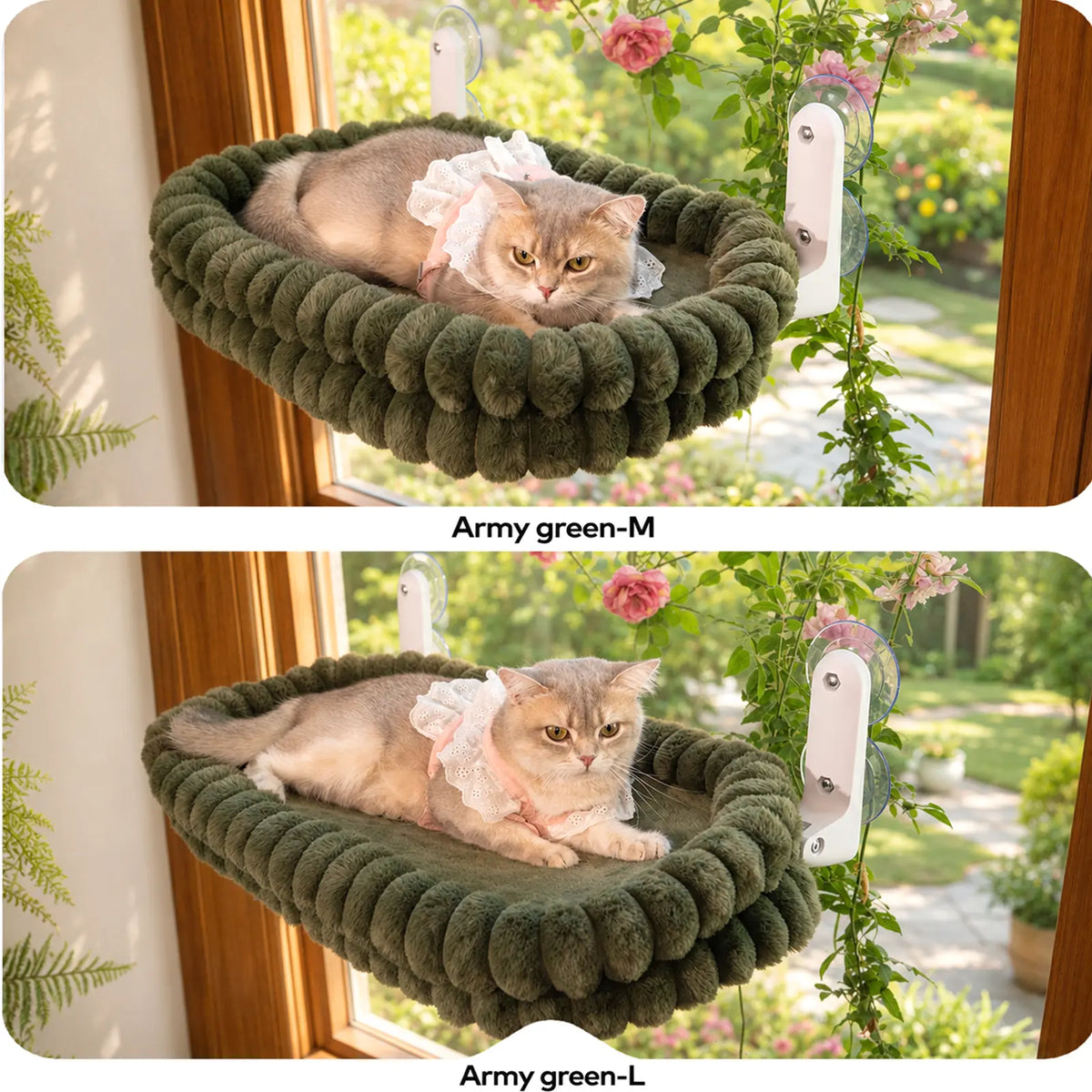 Foldable Window Cats-View Hammock